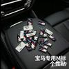 16/17/19mm Car Steering Wheel Decor Stickers Center Hub Cap Emblem DIY Decal Ornament Accessories For BMW M Performance X3 X5 X7
