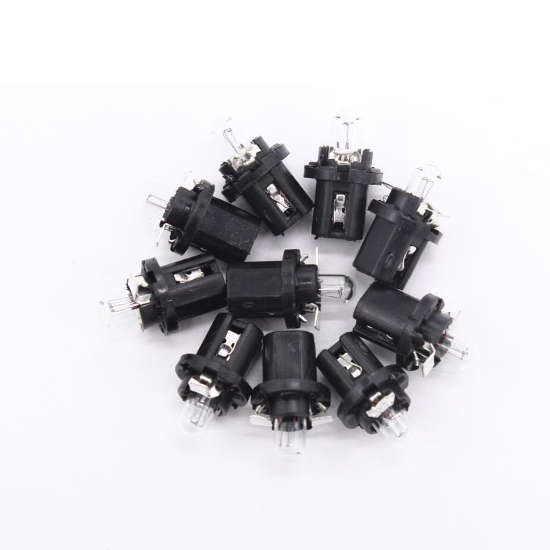 Car Dashboard PCB Instrument Panel Light Bulbs With Holder Base Socket Suitable For Enhancing Vehicle Performances 10pcs
