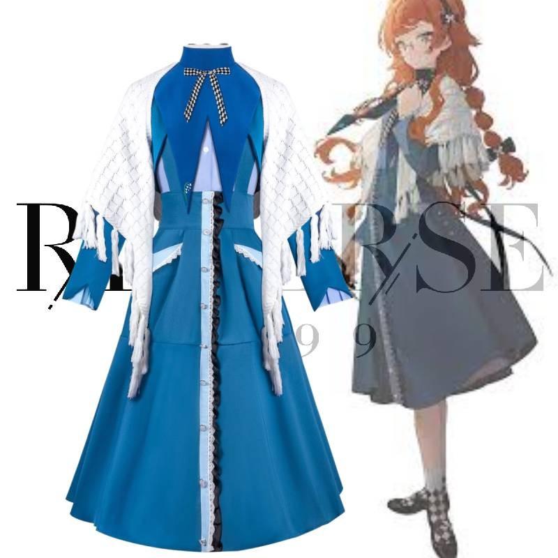 Sonetto Reverse1999 Cosplay Game Character Clothing Acgn Exhibition Set