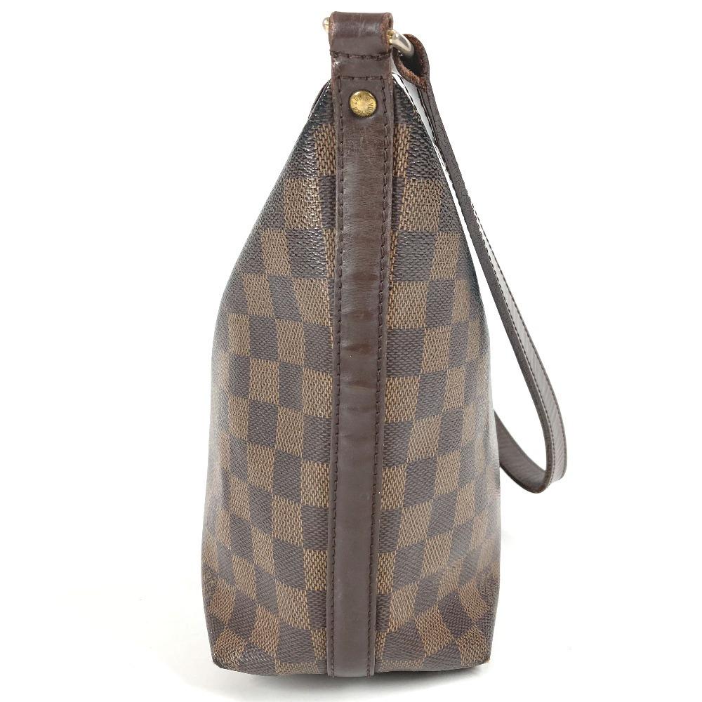 Louis Vuitton N51995 Damier Illovo MM Hand Bag Shoulder Bag Canvas Ebene Brown