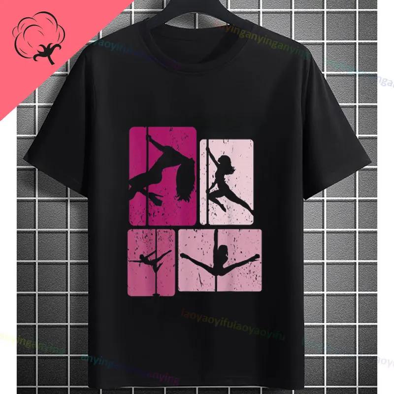 This Runs On Jesus  Pole Dance Graphic Tshirt Cotton Casual Shortsleeve Horror Style Tshirt Perfect Gift For Dance Lovers