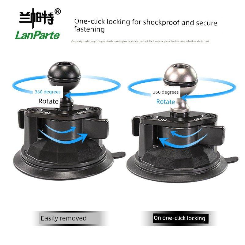 Negative Pressure Smooth Surface Suction Cup Car Mount Windshield Dashboard Ball Head Suction Cup Base Accessories Sc-B2-25.4 Suction Cup Base + Ball Head 25.4mm