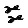 Velvet Bow Hair Clip Women Retro Versatile Gentle Duckbill Clip Temperament Hair Accessories