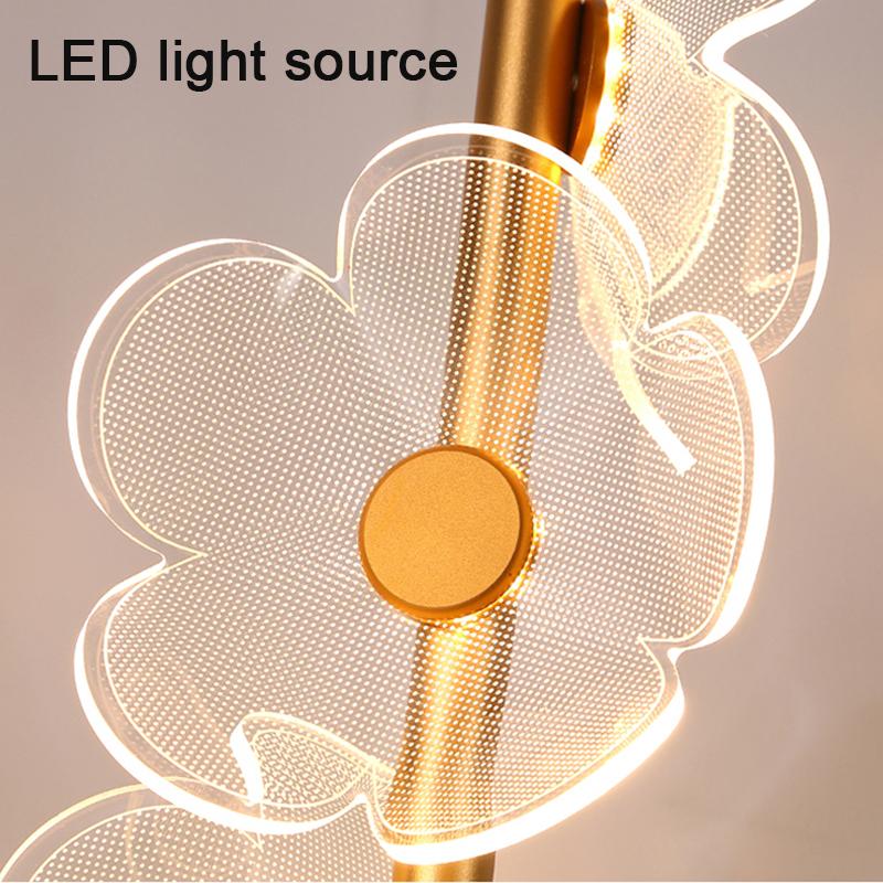 Lustre LED Pendant Light Fixture Nordic Hanging Lamps For Ceiling Bedside Bedroom Home Children's Room Decoration Pendant Lamp