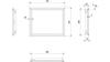 Steel Frame 45° for LUCY/12, LUCY/12/SLIM, LUCY/12/T, LUCY/PW/12/W