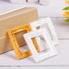 2Pcs 1/12 Mini Resin Photo Frame Dollhouse Miniature Accessories Simulation Furniture Model Toy for Children Doll House Decor