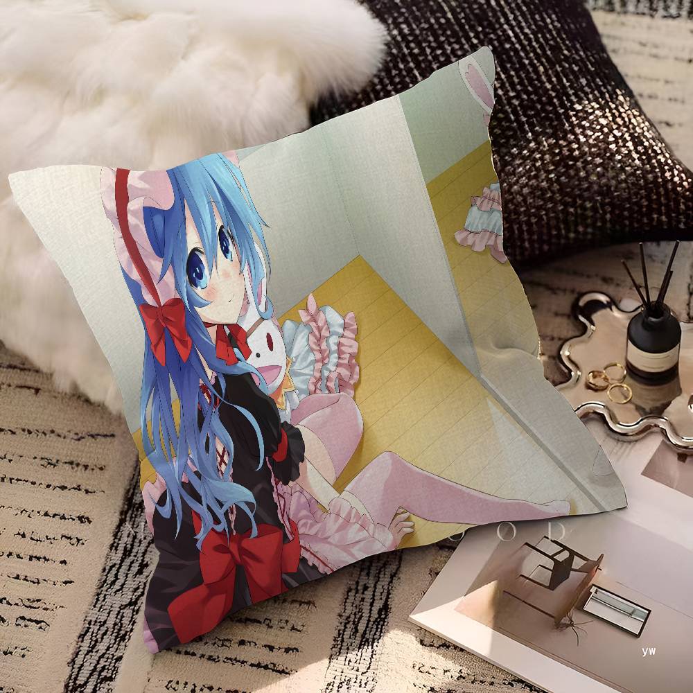DATE A LIVE Anime Pillow Gift Home Office Decoration Pillow Bedroom Sofa Car Cushion CoverPillow Case