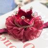 Star Shape Princess Hair Accessories Tulle Mesh Baby Hairband New Kids Hairband  for Baby Girls