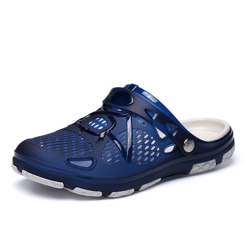 Cheap Men's Clogs Non Slip Water Shoes with Adjustable Strap Lightweight  Mules Garden Outdoor Beach Pool Shower Sandals Summer Closed Toe Slippers  for Men | Joom