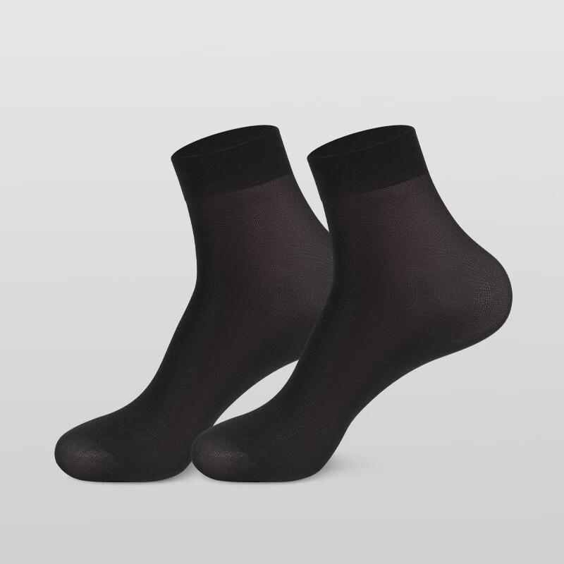 LangSha Men s Thin Ice Silk Business Socks