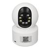 Dual Lens Security Camera 1080P Wireless Home WiFi Security Camera 360 Degree PTZ Rotation Motion