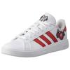 X Disney Grand Court Base 2.0 Lifestyle 'White Vivid Red' Women's GV9550
