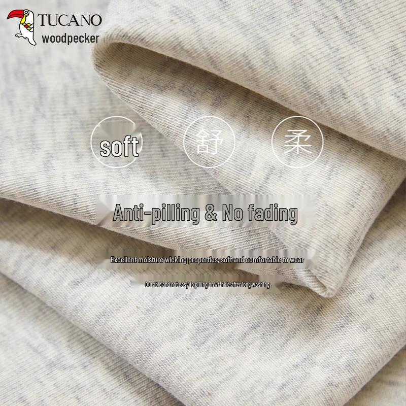 Woodpecker Women's Pleated Round Neck Long Sleeve T-shirt