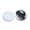 NAIERDI 7 Colors Stainless Steel Rubber Door Stopper Non Punching Sticker Door Holders Catch Floor Mounted Nail-free Door Stops