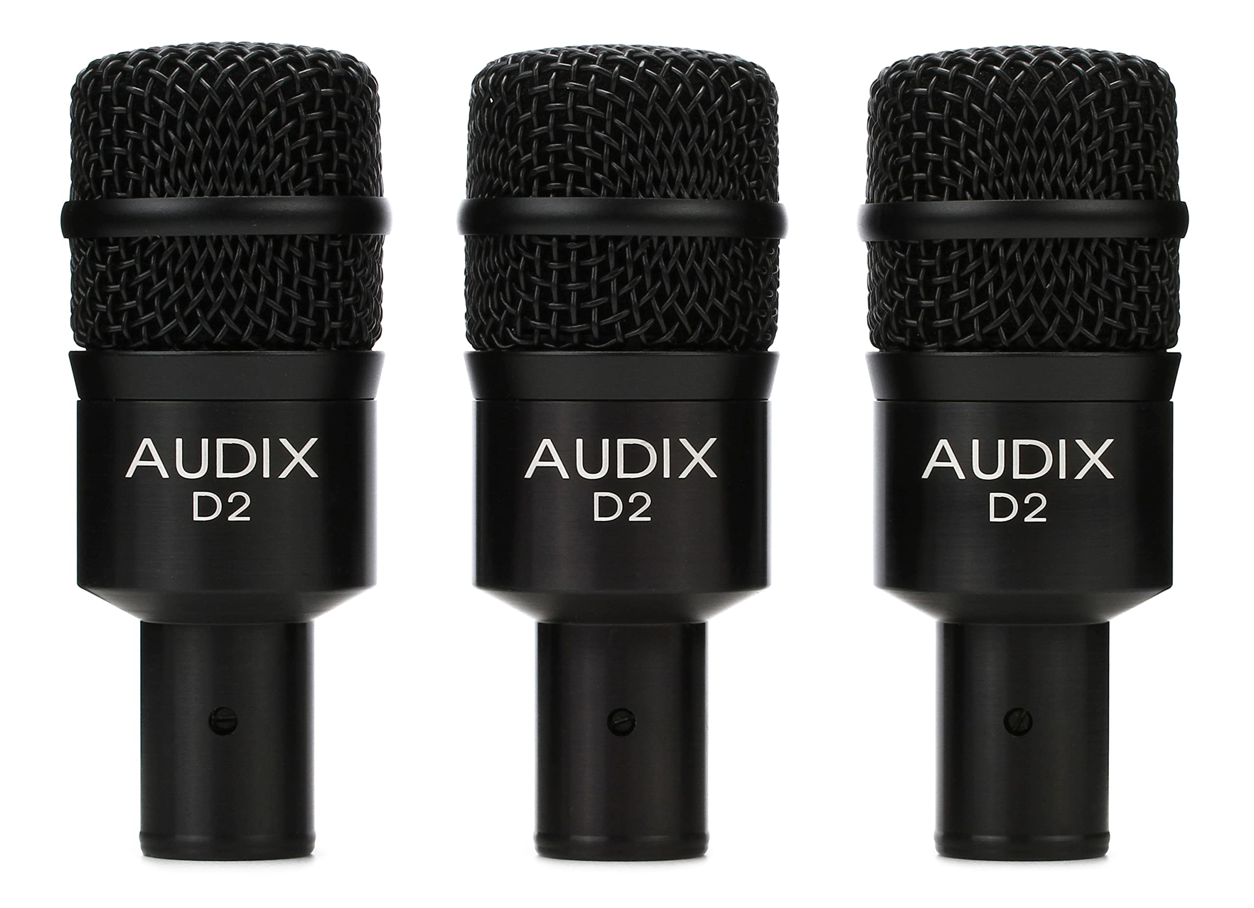 

AUDIX D2Trio Dynamic Microphone Set for Recording and Other Includes Drum Rim Black (3 pieces) Toms, Congas, Drums, Brass, Instruments, Mount, чорний