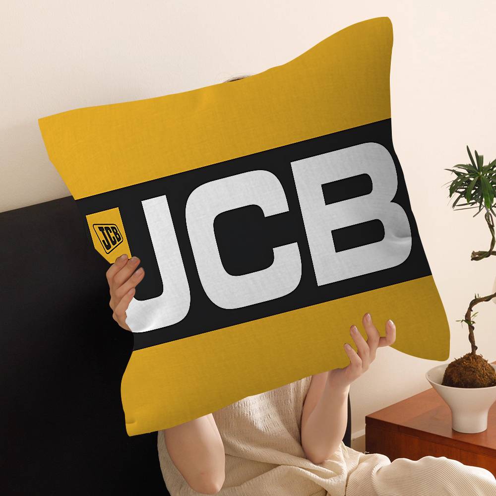 J-Jcbs Logo Kissenbezug Design Kissenhülle Dekor Feiertagsdekorati