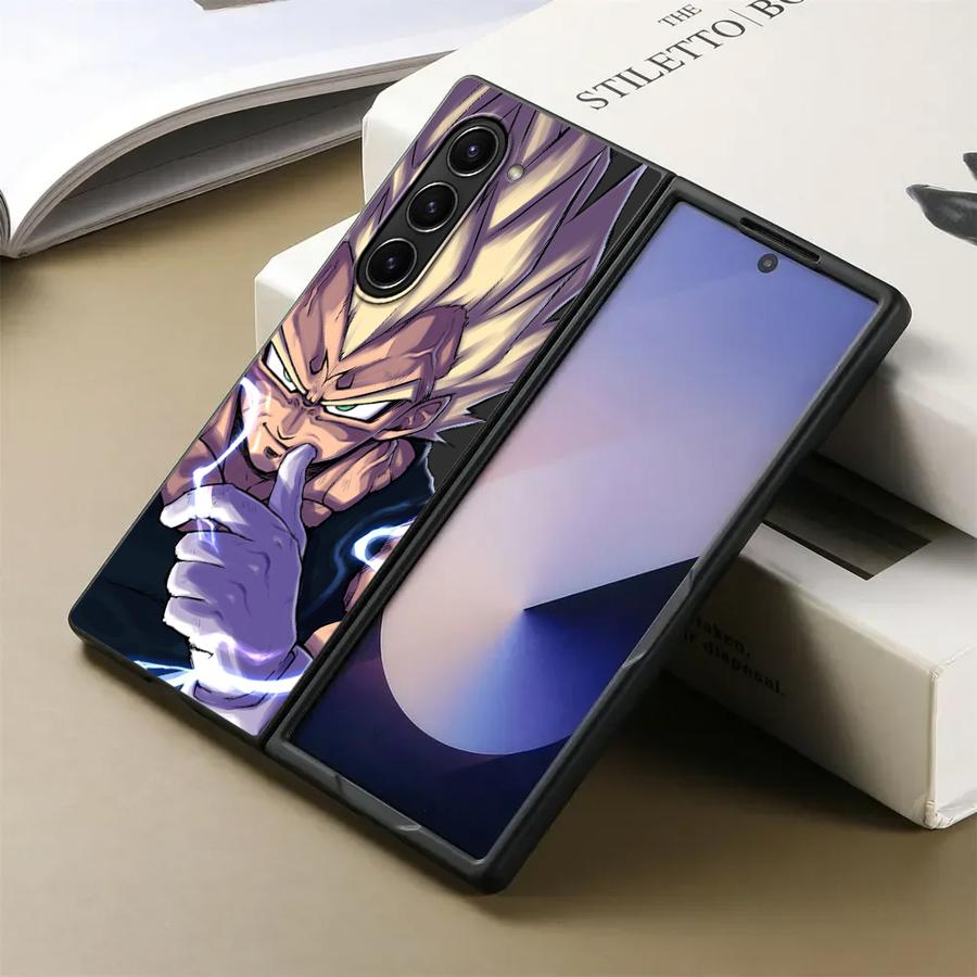 

Чехол для Samsung Galaxy ZFold4 ZFold5 ZFold7 ZFold6 ZFold3 Z Fold 7 6 5 4 3 Задняя крышка телефона Аниме D-Dragons B-Balls G-Gokus Galaxy Z Fold6