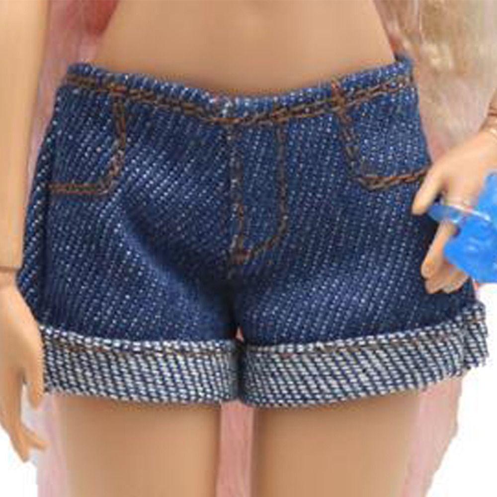 

Doll Denim Shorts 29cm Doll Loose Hooded Sweater Sweatshirt Short Lovely Children Gift H
