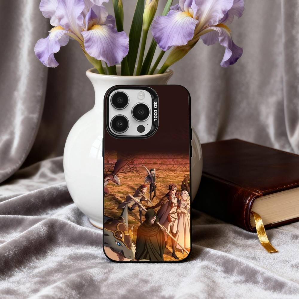 

Light Novel I-Ishura-A Phone Case For iPhone17,16,15,14,13,12,11 Plus,Pro Max Candy Silver Plated Inside Cover iPhone16