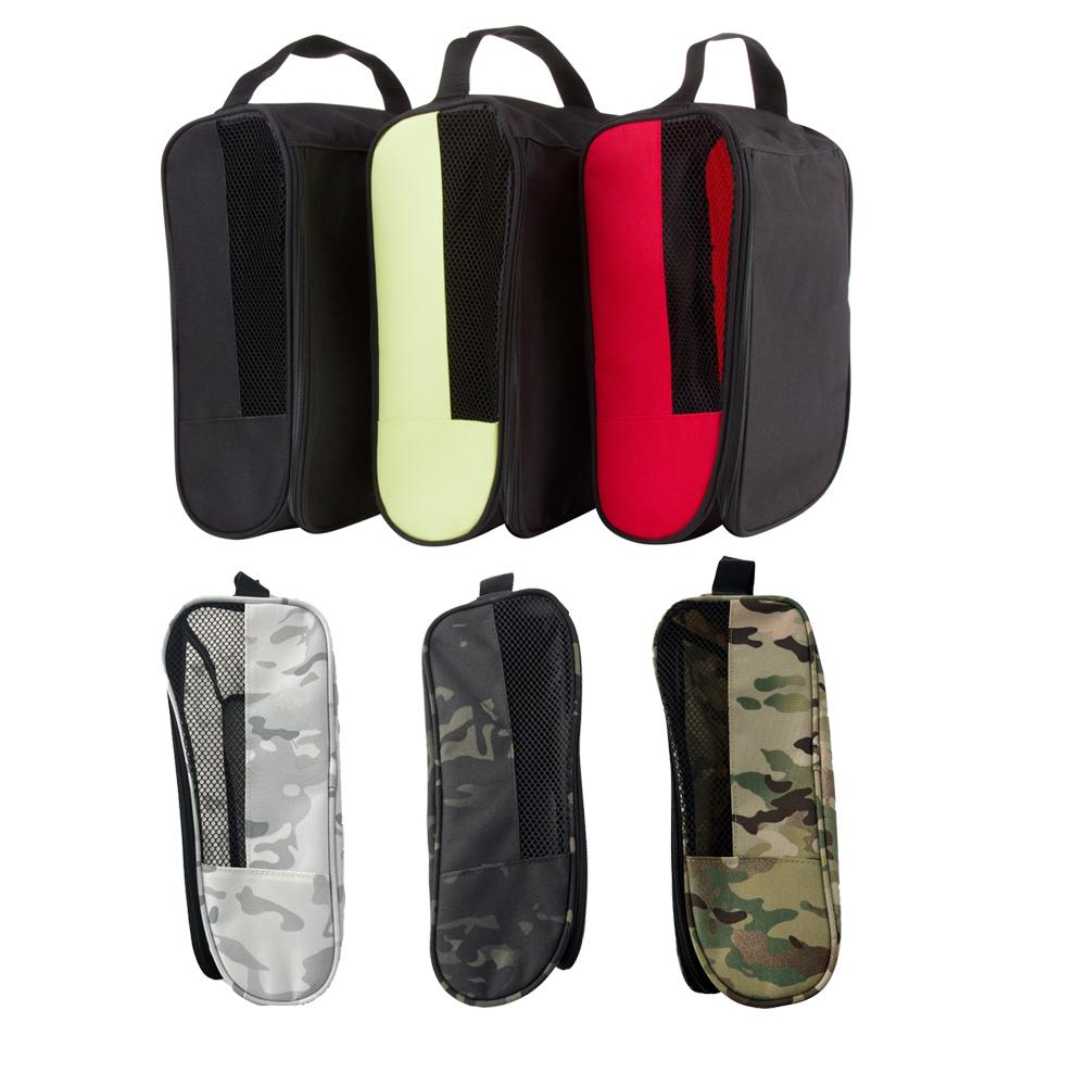1Pcs Golf Shoes Bag Portable Zipped Sports Bag Shoe Case Breathable Golf Shoe Bag - Zippered Shoe Carrier Bags Case Pocket Pouch