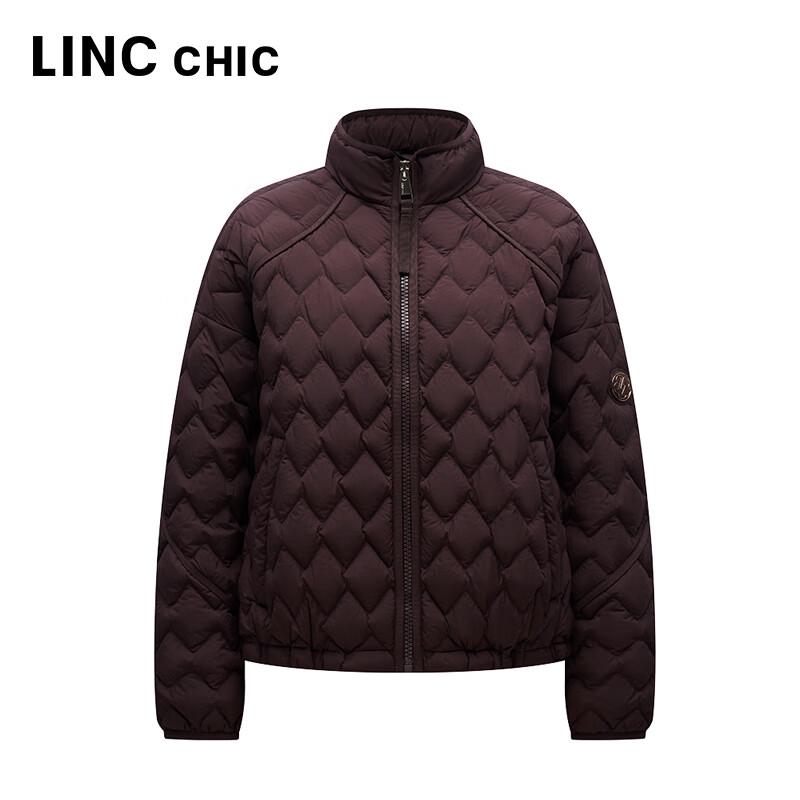 JINYUJIE Damen 2025 Herbst Leichte Kurze Jacke mit 90% Entendaunen