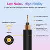 Anti-Noise Guitar Effects Cables 11.8Inch Right Angle Cord For Efficiency 2/4PCS