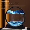 Round Quicksand 3D Hourglass Home Decoration - High-End Tabletop Ornament for Living Room