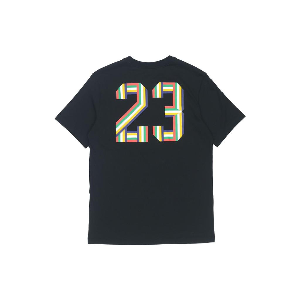 Jordan T Shirts Men's Black Crew Neck Moderate Straight Fit DN1469-010