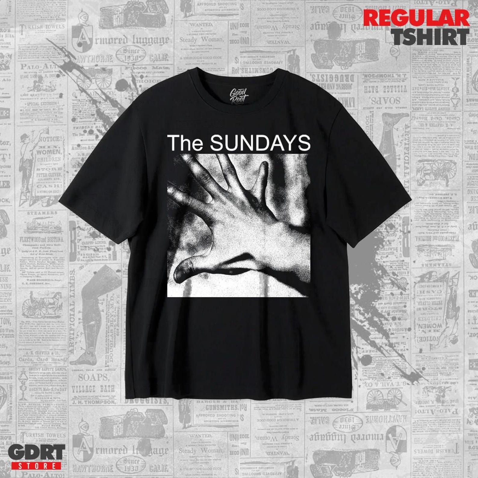 The Sundays Retro T shirt - Unisex Heavy Shirt 2XL