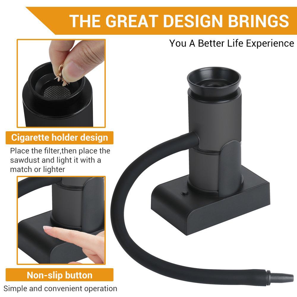 Handheld Kitchen Smoker for Molecular Cuisine - Ideal for Steak and Salmon