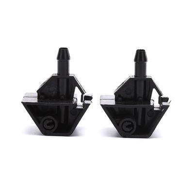 Lot de 2 buses de pulvérisation de lave-glace pour vitres de voiture, jet d'eau pour Nissan Qashqai
