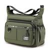 Men's Shoulder Bag Oxford Cloth Casual Travel Crossbody Bag Large Capacity Middle-aged Small Square Bag Tool Bag