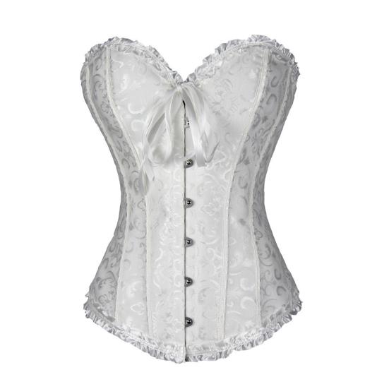Waist Cincher Renaissance Lace Royal Style Slim Women Bustier for Dating
