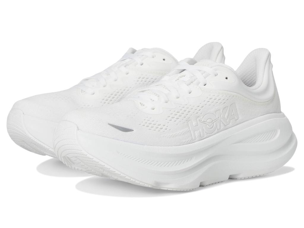 HOKA Bondi 9 Running Shoes Size Women's (1162012-WWH, 22.0 Cm)