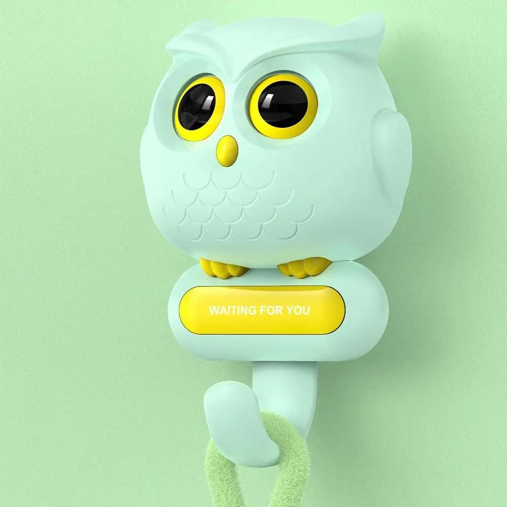 

Креативный крючок-мигалка Маленькая птичка/Сова, крючок для подвешивания на стену с животными, крючок без пробивания для одежды, шляпы, шарфа, ключей, украшение для дома