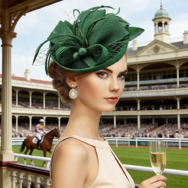 Trendy Raffia Bucket Hat With Feather Detail Comfort Fit And Adjustable Strap For Casual Or Formal Wear