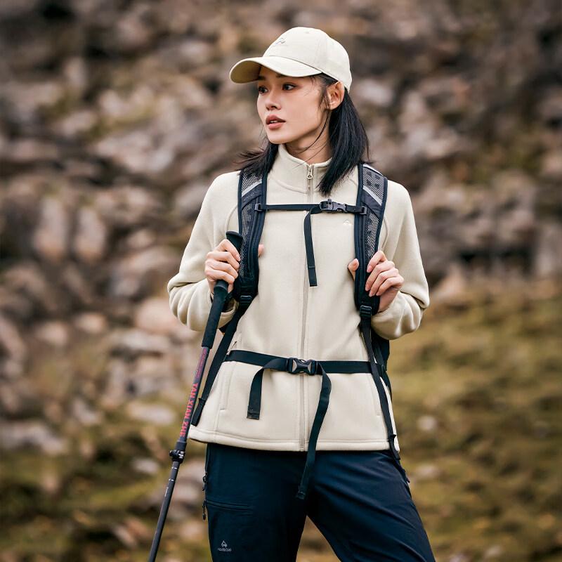 Pioneer Camp Women's Stand-Collar Fleece Jacket