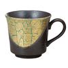 Masamine Ino Kutani Ware Paar Becher Blattgold K8-932