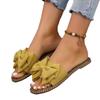 Schuhe in großen Größen Zehentrenner und Zehentrenner mit flacher Sohle