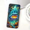 Anime Biology Design Phone Case For Samsung A73 A72 A71 A55 A54 A53 A52 A51 A13 A22 A16 A15 A12 A14 A26 A07 5G Black
