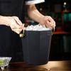 European Stainless Steel Ice Bucket Beer Red Wine Juice Drink Cooler Bar Family Party Champagne Ice Bucket Bar Wine Accessories