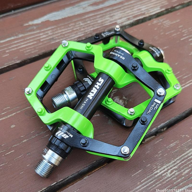 2025New Bicycle Pedal Bike Platform Pedal Anti Slip  Aluminum Alloy Mountain Bike MTB Bicycle Pedal Road Bike Pedals