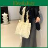 Sac à main élégant été nouveau mode coréenne pour femmes tissu doux noir rose gris jaune