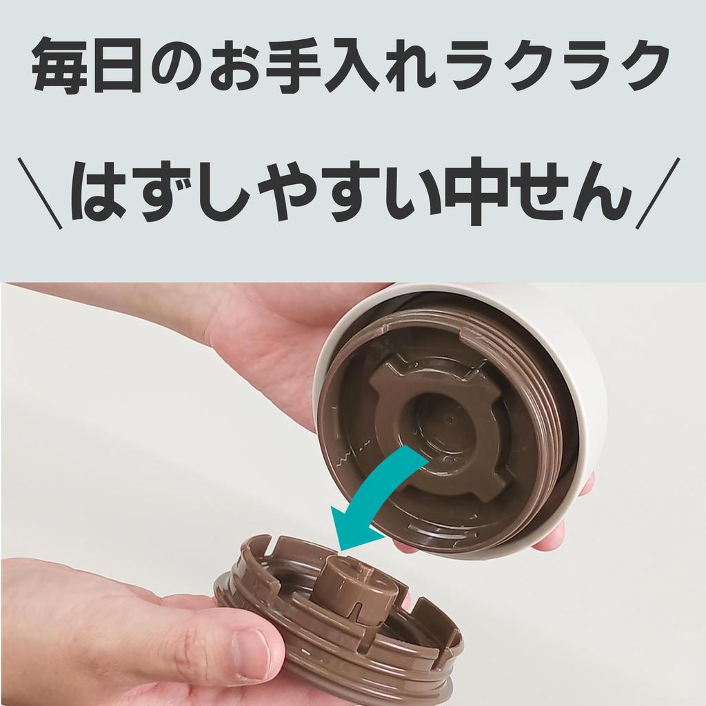 Tiger Isolierflasche (TIGER) Suppenbehälter, 750ml, Isoliert Heiß und Kalt, Leicht, Weite Öffnung, Leicht zu Reinigen, Wolkenblau, MKL-W075AL, Integrierte Dichtung,