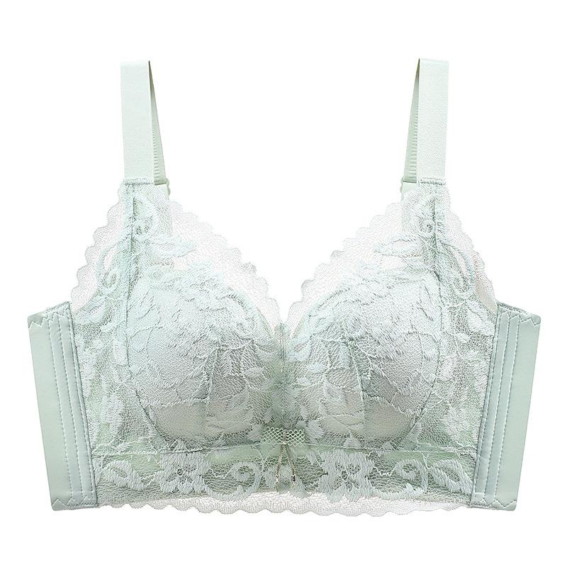 Small breasts gathered and large, no steel ring, anti-sagging, breast adjustment type, anti-sagging lace bra cover