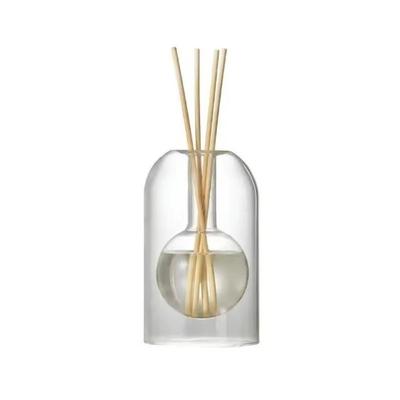 Creative Aromatherapy Diffuser Bottle Minimalism with Diffusers Sticks Essential Oil Evaporation Bottle Exquisite Double Layered