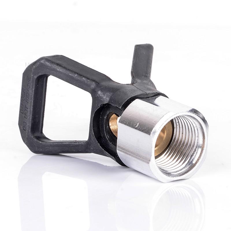 Black Airless Paint Flat Tip Guard Nozzle Seat for Wagner Titan Spray Tools Black Airless Paint Flat Tip Guard Nozzle Seat for Wagner Titan Spray Tools