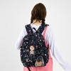 Printed Junior High School Student Backpack Waterproof Large Capacity Schoolbag Women's Backpack