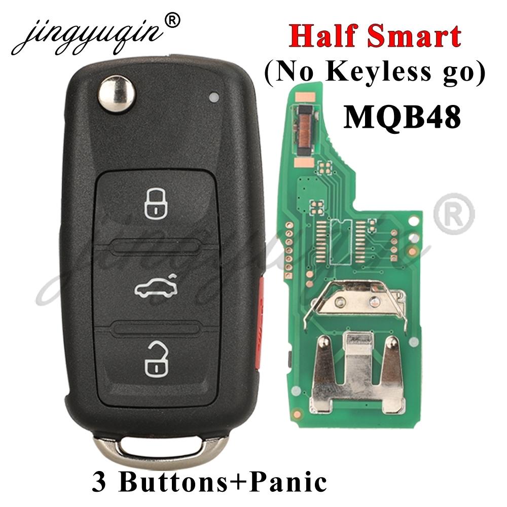 5K0837202BJ/BP/BH/DH/BN/BR MQB48 315/434MHz Car Remote Key For VW Scirocco Passat Jetta Beetle Caddy Multivan Amarok Transporter