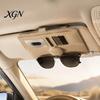 Car Visor Mount for Glasses Sun Holder, Eye Clip Organizer Driving Eyeglass Hanger Vehicle, Multi Functional Storage Pouch Sunglasses, Ticket